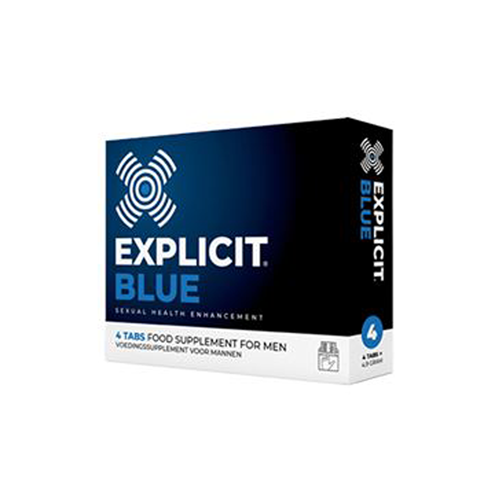 Explicit Blue - Erectiepillen